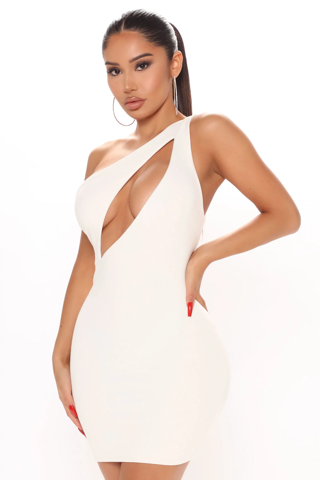 Kylie jenner inspired cut out mini dress