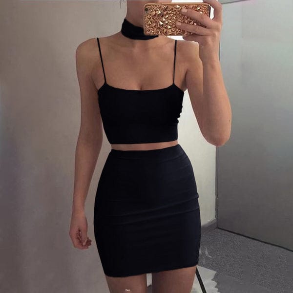 Too good to be true black co-ord set